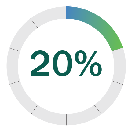20 percent