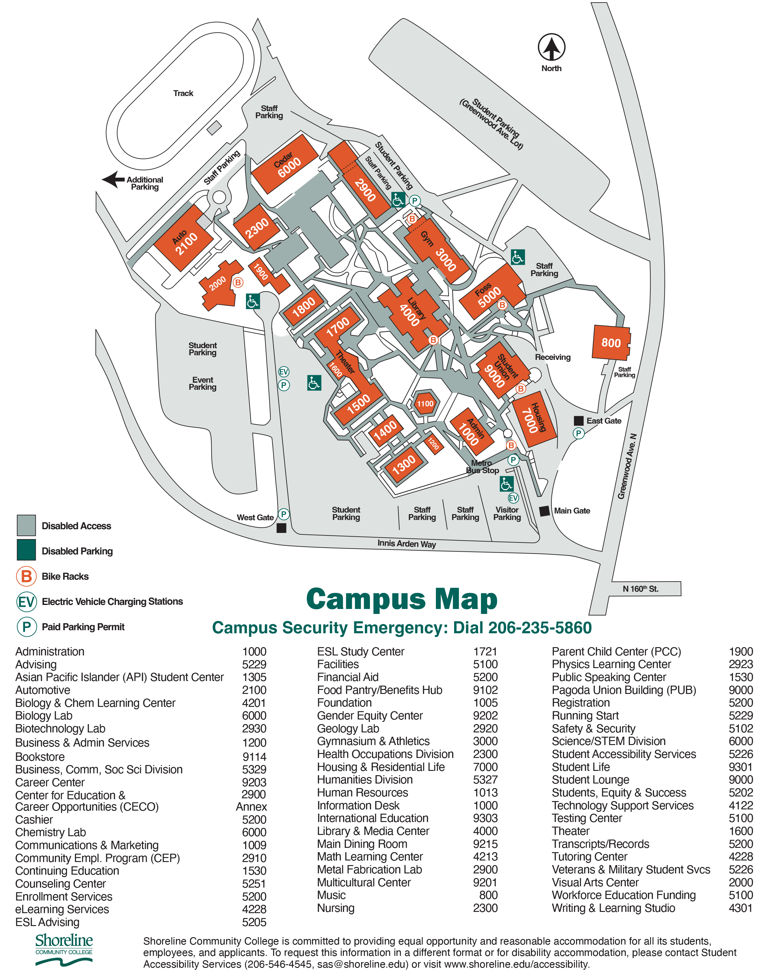 campus map