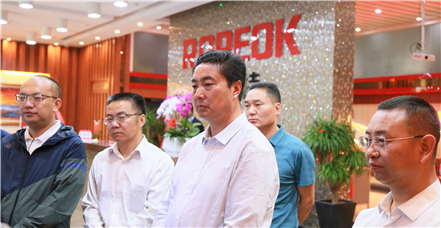 合作市委副书记、市长李新平莅临罗普特科技集团考察指导